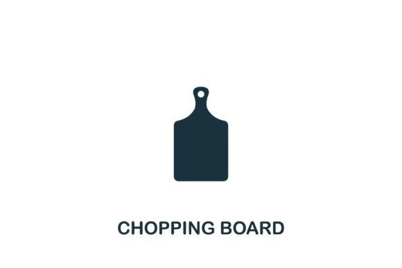 Chopping Board Icon: A Versatile Cooking Symbol