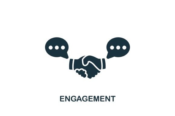 Engagement Icon: A Versatile Symbol for Your Projects