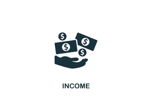 Income Icon: A Versatile Financial Symbol for Modern Design