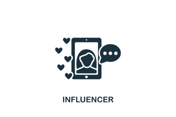 Understanding the Influencer Icon: A Simple Line Element for Modern Design
